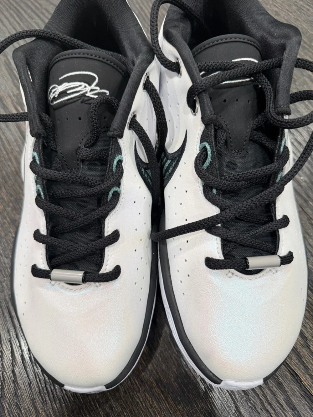Nike LeBron 21 Conchiolin White Black James Basketball Retro size 6Y